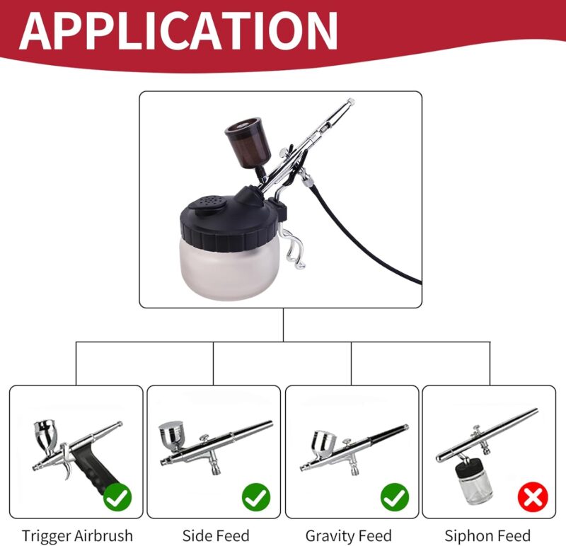 Airbrush Cleaning Pot