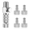 Airbrush Quick Release Disconnect 1/8" with Plug & Airflow Control Valve - 1/8" BSP Male and Female  1+5 set