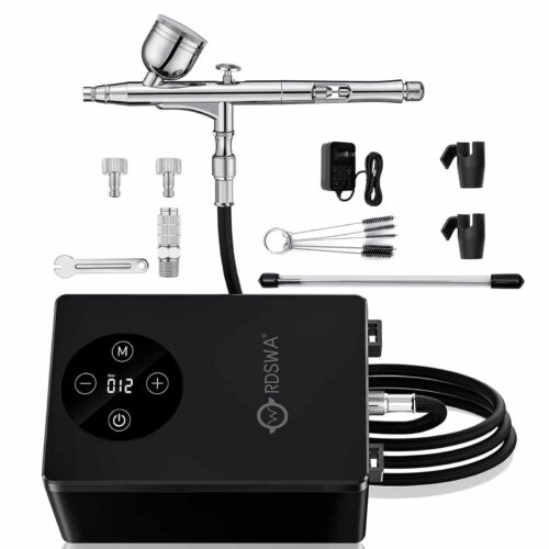 RDSWA 12 Gear Airbrush Kit with Compressor 51psi High Pressure Touch sensing Airbrush Supplier Manufacturer