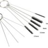 3 Set Airbrush Spray Cleaning Repair Tool Kit Stainless Steel Needle Brush Set