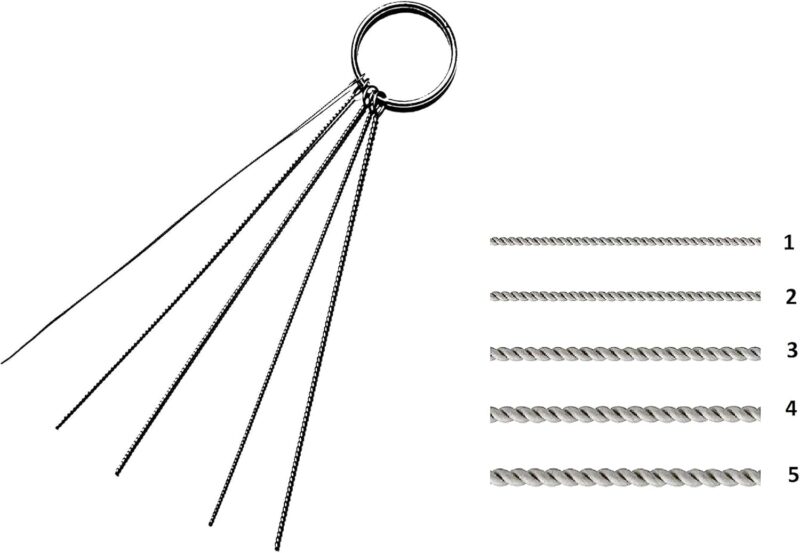 3 Set Airbrush Spray Cleaning Repair Tool Kit Stainless Steel Needle Brush Set