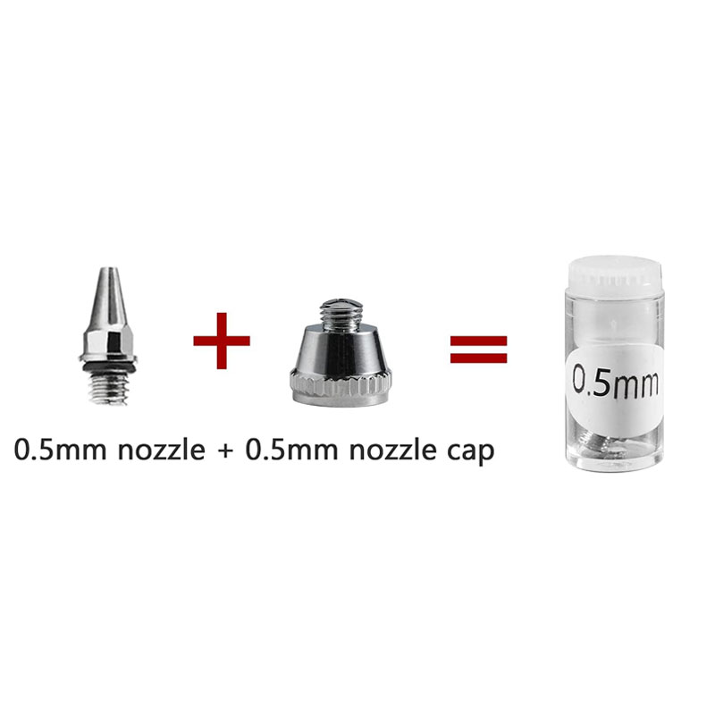 0.5mm Airbrush Nozzle+Nozzle Cap