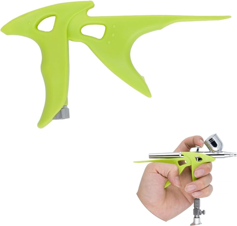 Airbrush Holder Portable Plastic Airbrush Stand for Dual-Action Air Brush Holder Accessory