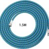 150cm 1/8" BSP Airbrush Air Hose Blue