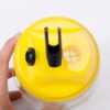 Airbrush Cleaning Pot Airbrush Cleaning Kit for Paint Guns and Airbrushes,  with Big Capacity for Easy Cleaning, Compatible with Most Airbrushes