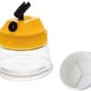 Airbrush Cleaning Pot Airbrush Cleaning Kit for Paint Guns and Airbrushes,  with Big Capacity for Easy Cleaning, Compatible with Most Airbrushes
