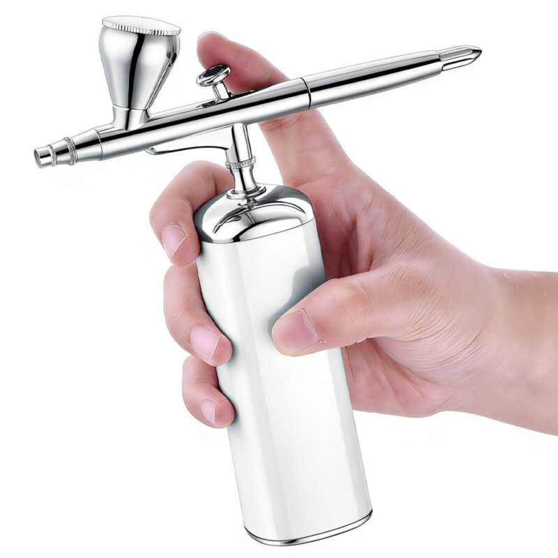 RDSWA Airbrush kit with compressor dual action spraying for model painting, barber, nails art, makeup