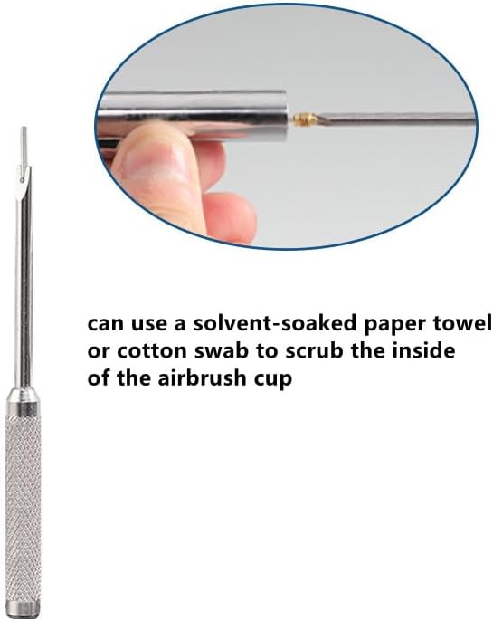Air Brush Tools, Needle Packing Nut or Valve Screw Replacement Repair Tool Airbrush Maintenance Tools, Airbrush Accessories for Double Action Air Brush Spray Gun Replace