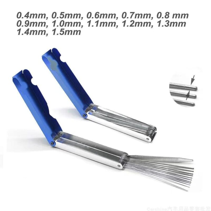 Airbrush Cleaning Tool General Ultra-Fine Nozzle Threading File Through-Hole