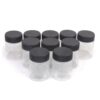 Airbrush Bottles 3/4oz 22cc with Plastic Lids Kit and Extra Lids + O-Ring, Air brush Paint Storage Jars Store Pigments Color Inks