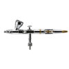 R7 Duo RDSWA Airbrush kit, Spray Gun, Airbrush Gun Dual-Action Gravity , 0.3&0.5mm Needle, Air Brush Set Makeup Nail Art Painting Model Coloring Cake Decor Silver