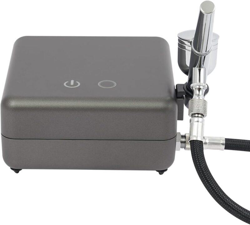 RDSWA RD200K DIY Model Spray Tool Paint Sprayer Air Pump Airbrush Cake Decorating Airbrush with Compressor 0.3MM Nozzle