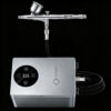 Airbrush Kit with Air Compressor, 55PSI 6 Adjustable Pressure, 0.3mm Dual-Action Airbrush Gun, for Model Painting, Makeup, Cake Decorating, Tattoo, Nail Art