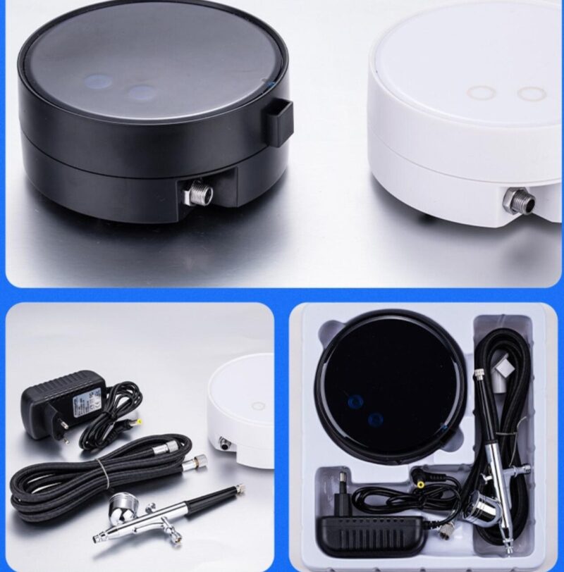 RDSWA RD300K DIY Model Spray Tool Paint Sprayer Air Pump Airbrush Cake Decorating Airbrush with Compressor 0.3MM Nozzle