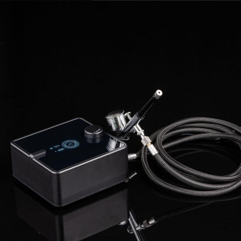 RDSWA RD600K DIY Model Spray Tool Paint Sprayer Air Pump Airbrush Cake Decorating Airbrush with Compressor 0.3MM Nozzle