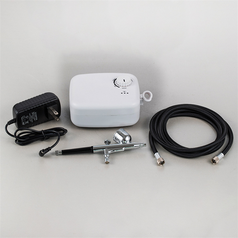 RDSWA RD400K DIY Model Spray Tool Paint Sprayer Air Pump Airbrush Cake Decorating Airbrush with Compressor 0.3MM Nozzle