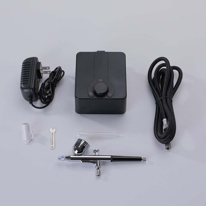 7 RDSWA RD500K DIY Model Spray Tool Paint Sprayer Air Pump Airbrush Cake Decorating Airbrush with Compressor 0.3MM Nozzle