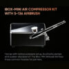 RDSWA IBOX mini compressor  DIY Model Spray Tool Paint Sprayer Air Pump Airbrush Cake Decorating Airbrush with Compressor 0.3MM Nozzle